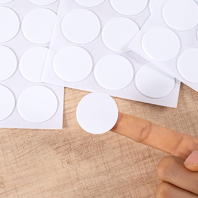 160 Pcs Small Felt Furniture Pads, Self-Adhesive EVA Foam Dot Circles, Round - Image 3