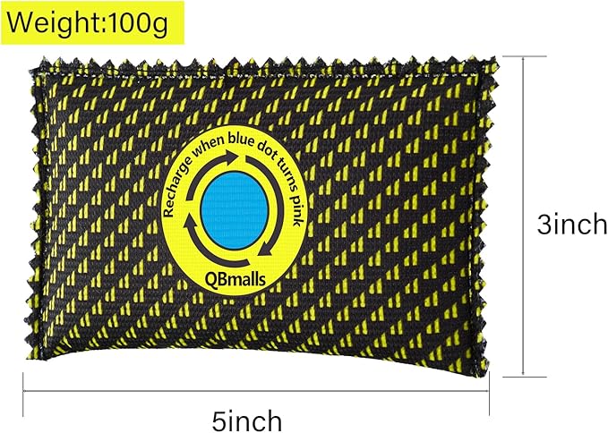 100g Rechargeable Desiccant Pack of 5, Moisture Absorber - Image 2