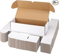 Bulk 900 Capacity Trading Cards Storage Box, in Total 25 Pack Brown White by Serwrsw