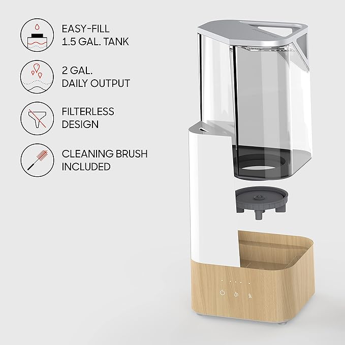 Sharper Image UHS2-SI Ultrasonic Humidifier - Image 5
