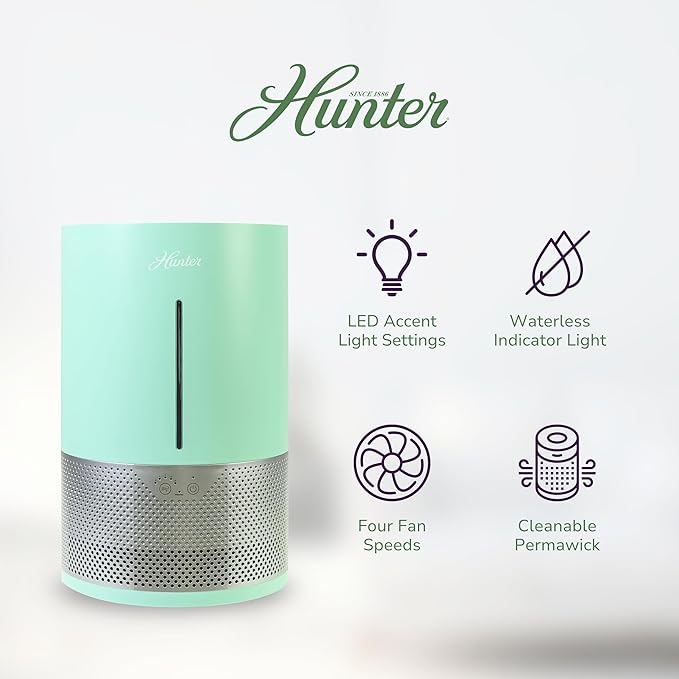 HHE150 Hunter Aspire 4.8L Evaporative Humidifier - Image 3