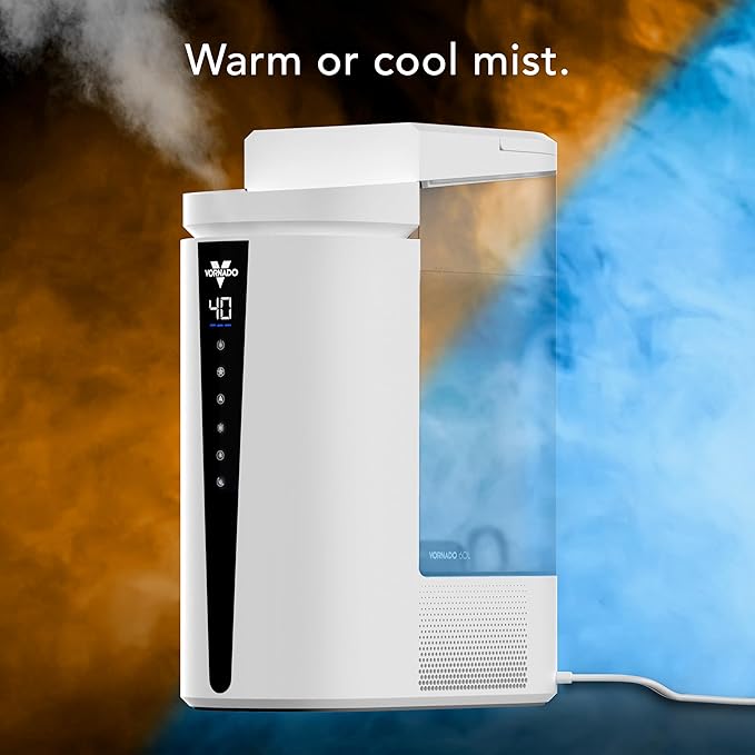 Vornado MISTIC 8 Whole Room Ultrasonic Humidifier, Aromatherapy, 2-Gallon Tank - Image 7