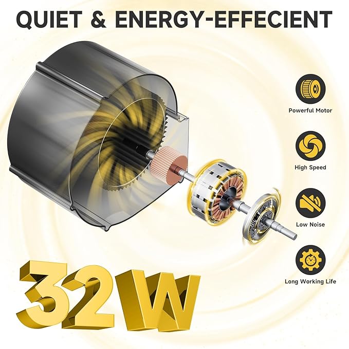 2-in-1 Bathroom Exhaust Fan - Image 3