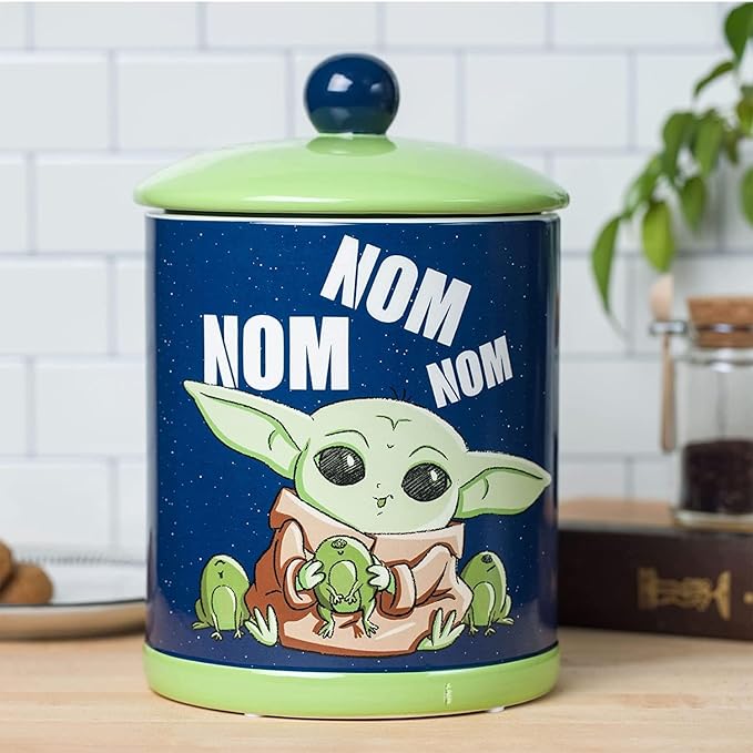 Silver Buffalo Star Wars The Mandalorian Baby Yoda Grogu Nom Nom The Child - Image 4