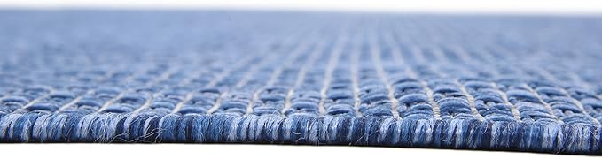 Unique Loom Collection Casual Transitional Solid Heathered Indoor/Outdoor - Image 10