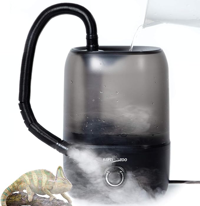Repti Zoo 4L Reptile Humidifier, Large Reptile Mister Tank Fogger - Image 2