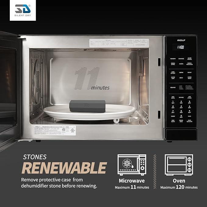 SILENT DRY Cordless Gun Safe Dehumidifier – Reusable Mini Dryer - Image 7