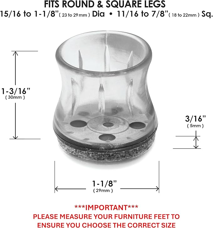Slipstick GorillaOutdoor Berber Furniture Feet Pads - Image 4