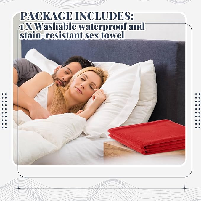 1 Pcs Couples Waterproof Mat Lover Reusable Stainproof Blanket Quiet Easy Use - Image 3