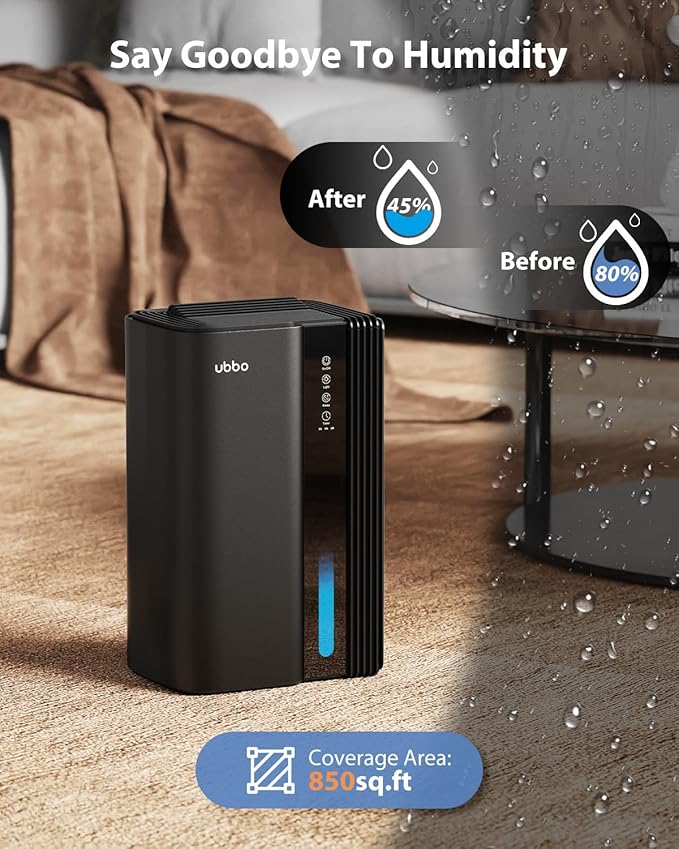 95oz Dehumidifiers for Home, 1000 Sq.Ft Dehumidifier - Image 2