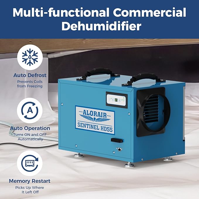 ALORAIR Wi-Fi Crawlspace Dehumidifier, 113 Pint - Image 9