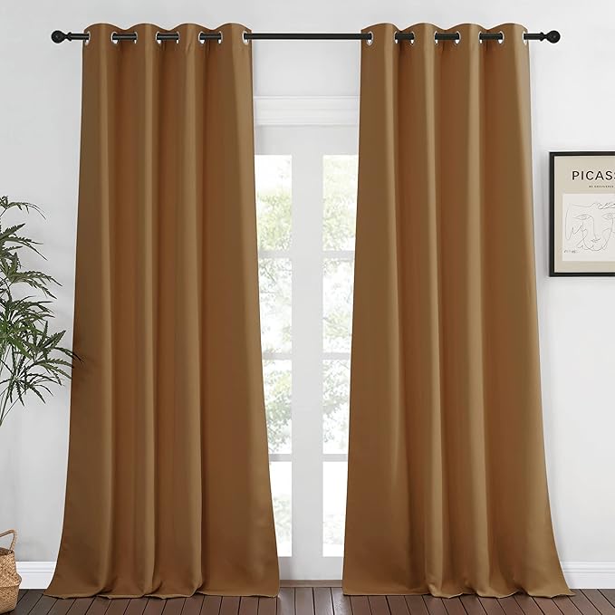 NICETOWN Blackout Window Curtain 90 inch Length by NICETOWN