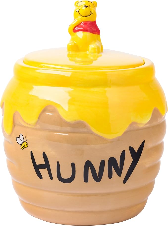 Silver Buffalo Disney Winnie the Pooh Honey "Hunny" Pot Sculpted 3D Hand by SilverBuffalo