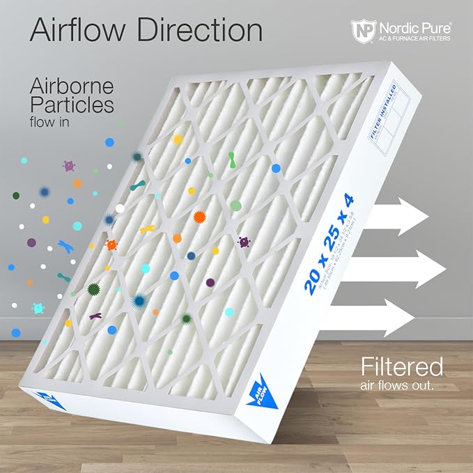 Nordic Pure 20x24x4 Pleated MERV 12 Air Filter 1 Pack - Image 8