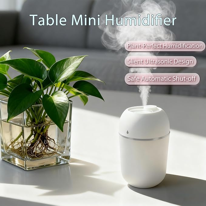 3 Pcs 330ml Small Cool Mist Humidifiers - Image 2