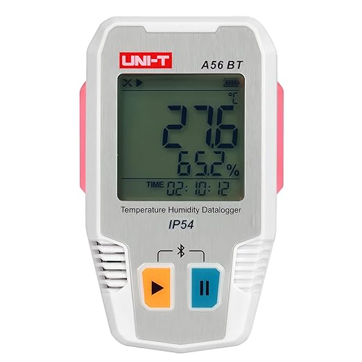 UNI-T UNI-Trend A56 BT/A57 BT Temperature Humidity Datalogger;64000 Data - Image 2