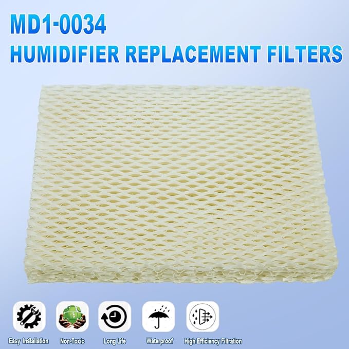 LIYYOO MD1-0034 Humidifier Filters, Replacement Humidifier Wick Compatible - Image 6