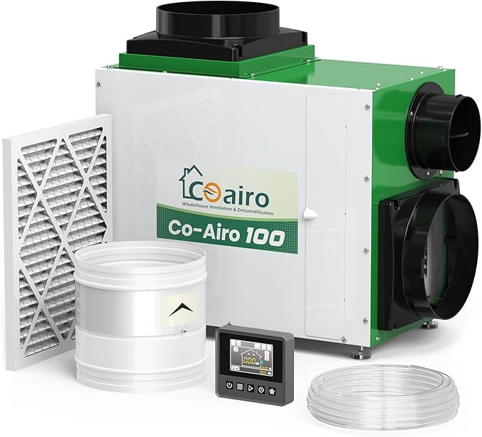 Whole House Dehumidifier, 180 Pint by Coairo