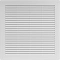 12" x 12" Square Air Vent Cover – White Plastic Vent Deflector by Unknown