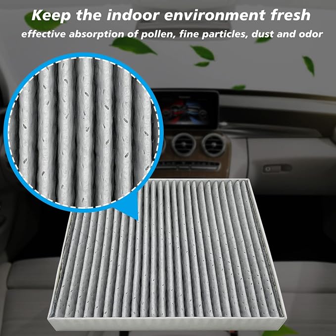 Capume for Cabin Air Filter JMC1A Fit for 2013-2018 Altima, 2016-2023 Maxima - Image 3
