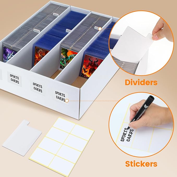 4 Pack Trading Card Storage Box - Image 3