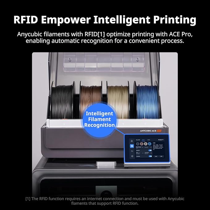 ANYCUBIC Silk Filament, Metal-Like PLA Shiny Clog-Free 3D Printer Filament - Image 4