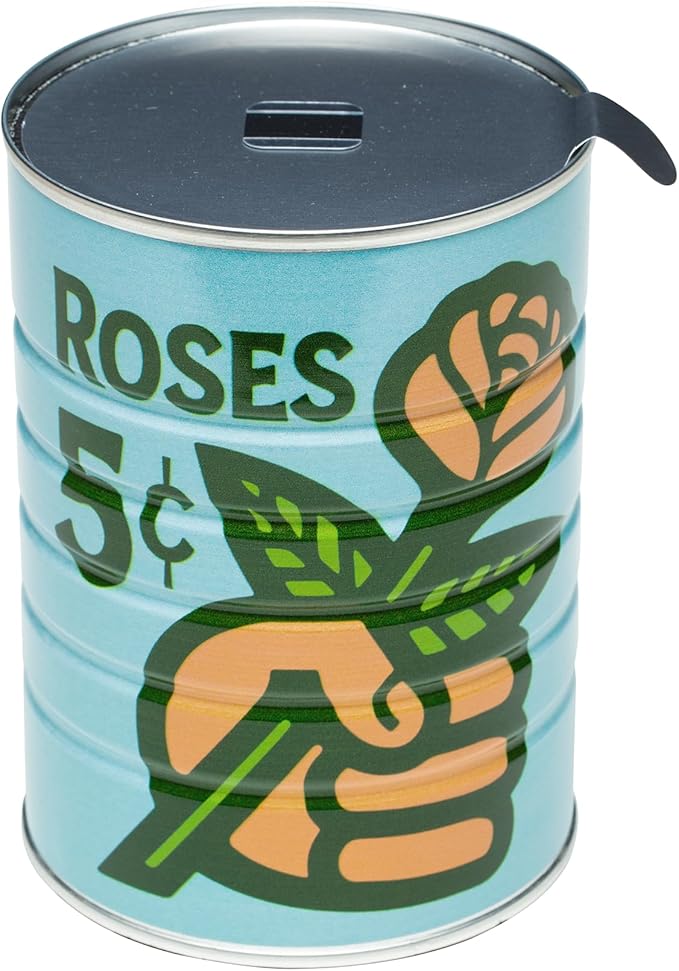 Retro Tin Can, Studio MPLS Designs, Collectable, Peel & Stick Valved End - Image 3