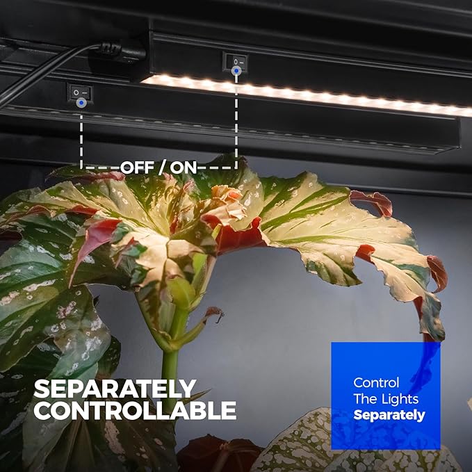 Barrina T5 Grow Lights for Indoor Plants, 2FT 20W, Full Spectrum Grow Light - Image 6