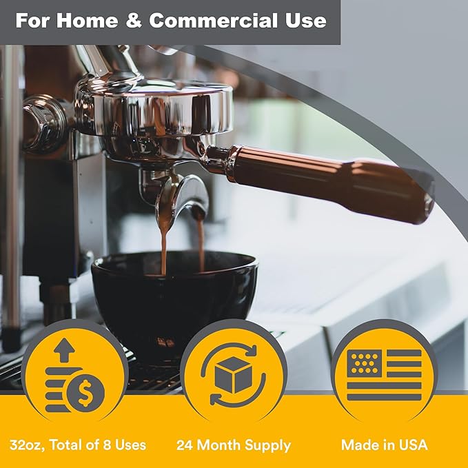 Coffee Machine Descaler - 32oz - Compatible - Coffee and Espresso Machine - Image 4