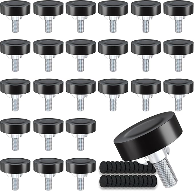 Adjustable Leveling Feet: T-Nuts & Floor Protectors, Heavy Duty Furniture by Unknown