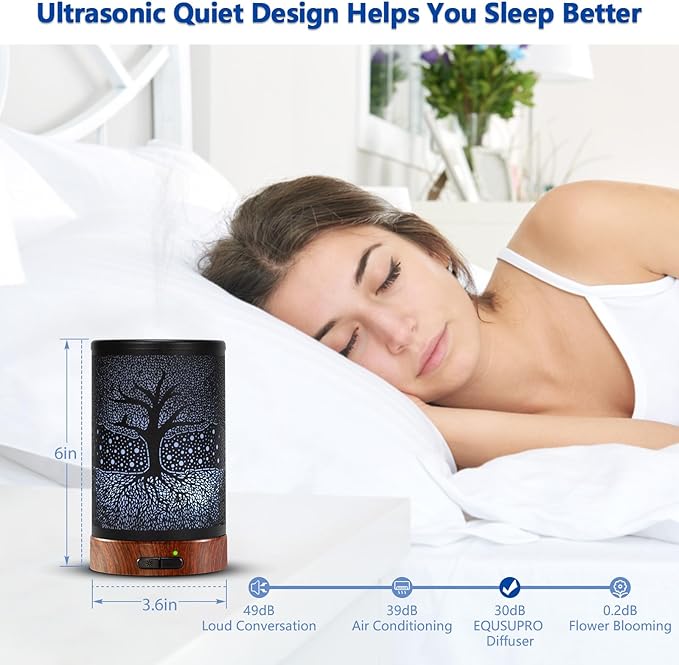Aromatherapy Essential Oil Diffuser 150ml- Electric Cool Mist Aroma Diffuser - Image 5