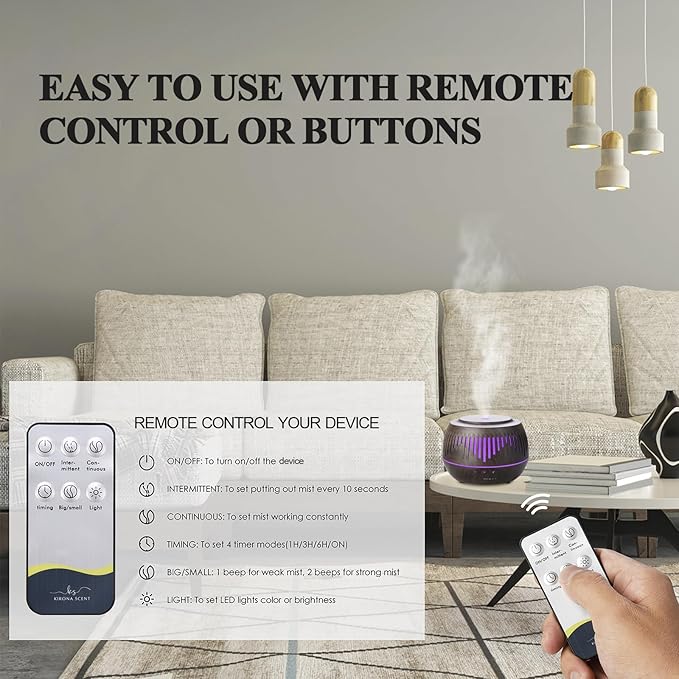 Humidifiers for Bedroom Large Room Home Whole House Baby Kids Plants, Cute - Image 2