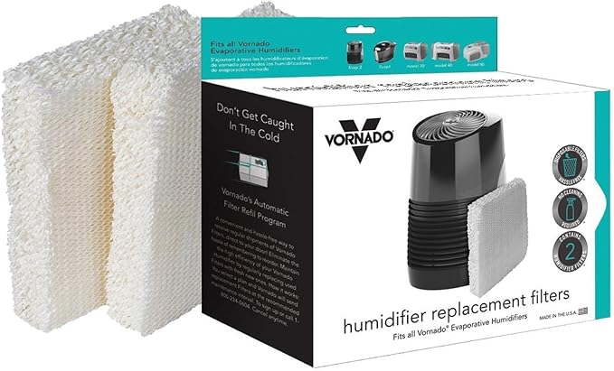 Vornado MD1-0002 Replacement Humidifier Wick Filters by Vornado