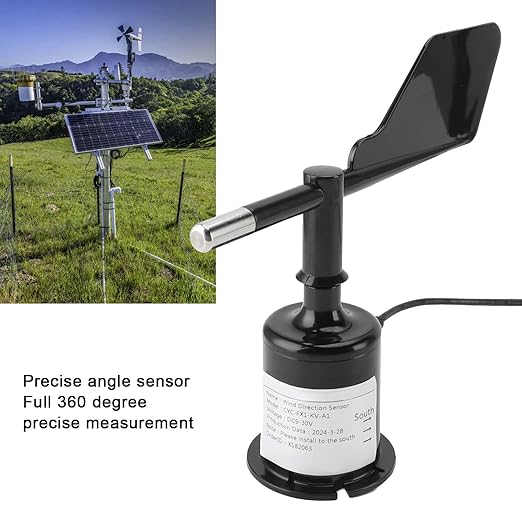 ZJchao Wind Direction Sensor, 360 Degree DC9‑30V 4‑20mA Wind Direction - Image 7