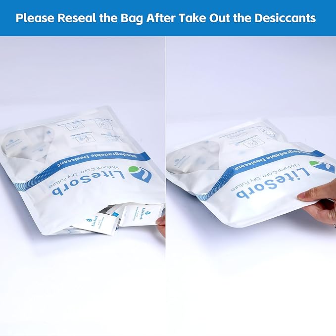 Natural Moisture Absorbers, Premium Moisture Absorption Desiccants Safe - Image 8