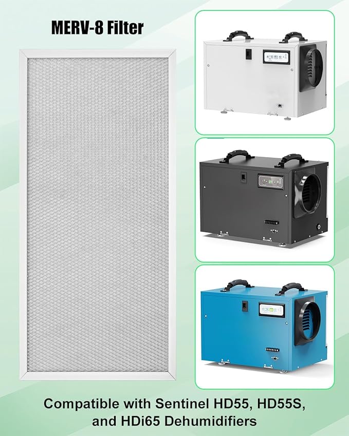 4-Pack MERV-8 Filters Replacement Compatible - Image 2