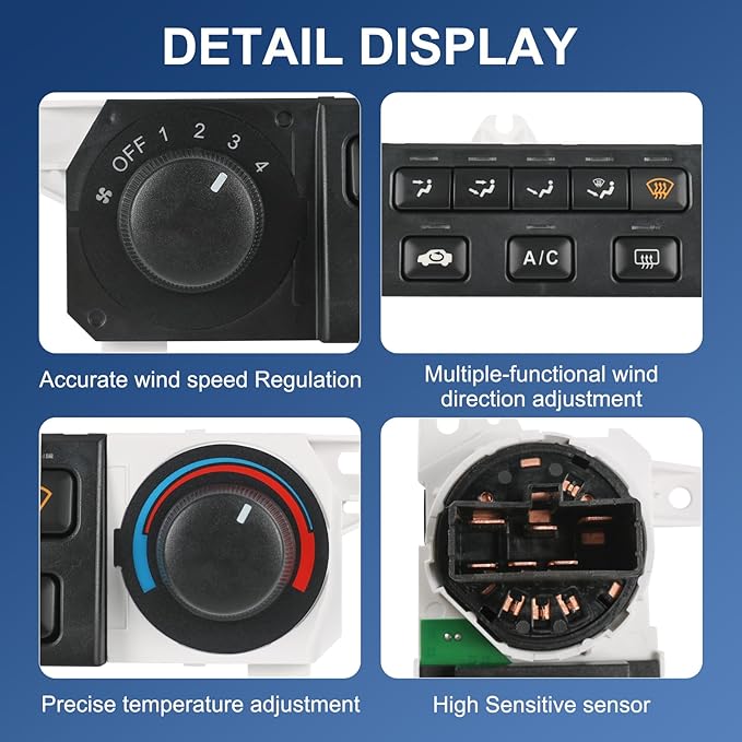 A/C Heater Climate Control Module Compatible - Image 5