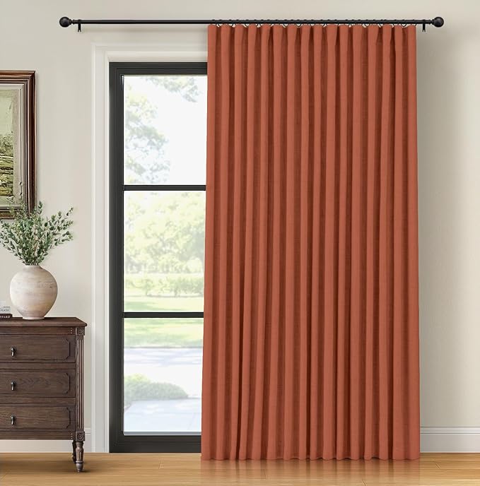 INOVADAY Thermal Sliding Door Curtains 100% Blackout Curtains by INOVADAY