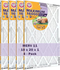 Arm & Hammer Max Allergen & Odor Reduction 10x20x1 Air and Furnace Filter by ARMHAMMER