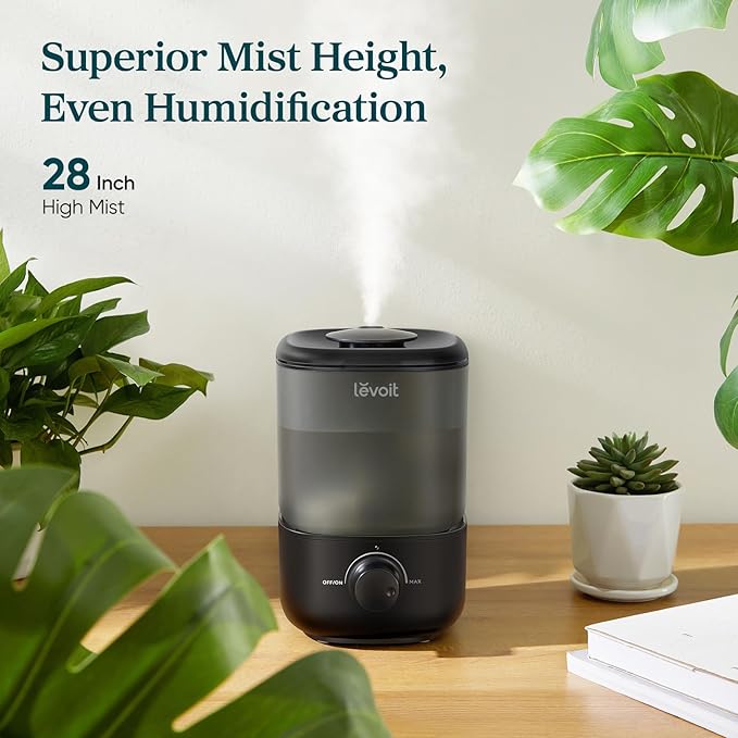 LEVOIT Classic 160 Top-Fill Ultrasonic Cool Mist Humidifier, Super Easy to Fill - Image 5