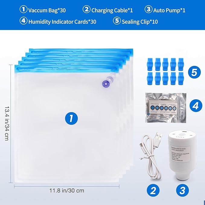 3D Print Filament Storage Bag Vacuum Kits - Image 2