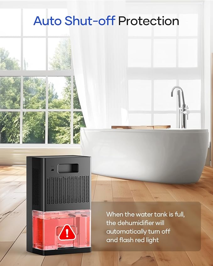 Dehumidifier, 95 OZ Water Tank Dehumidifiers - Image 6
