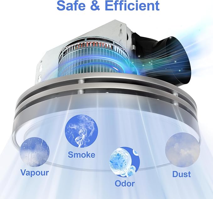 Akicon Bathroom Exhaust Fan - Image 8