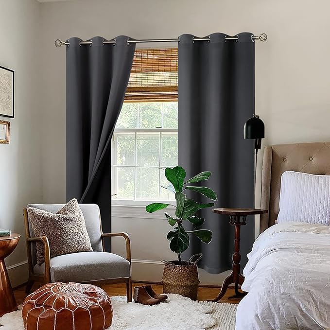 BGment Thermal Insulated 100% Blackout Curtains - Image 2