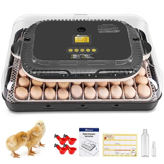 Sailnovo Incubators for Hatching Eggs 70 Egg Incubator by Sailnovo
