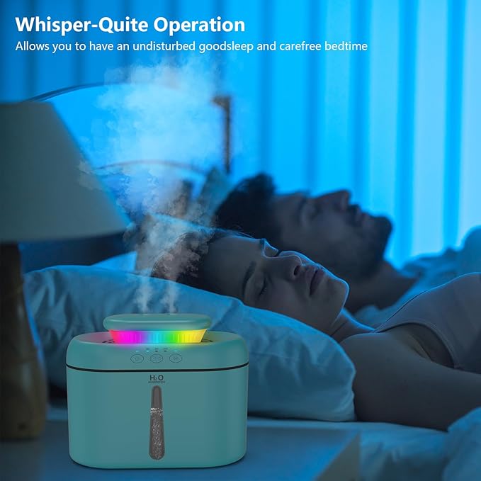 SZO Humidifiers for Bedroom, 2.5L Capacity, Auto Shut-Off, 16 dB Quiet - Image 5