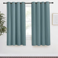 NICETOWN Blackout Greyish Blue Curtains & Drapes by NICETOWN