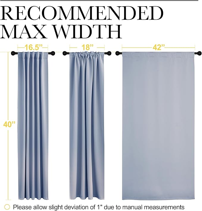 NICETOWN Blackout Window Curtains - Image 7