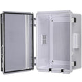 ABS Electrical Junction Box, Ventilated Design, Cable Grommets, IP65 Waterproof by ANIMACYN