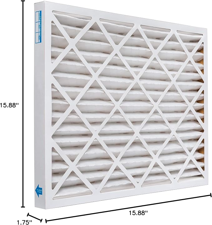 Aerostar 16x22x2 MERV 8, Pleated Air Filter, Box of 6, Made in the USA - Image 9
